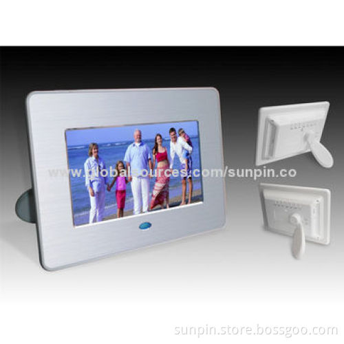 Multifunction Digital Photo Frame with 480*234 Resolution